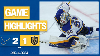 Highlights: STL 2, VGK 1 (OT)