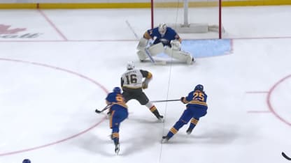 VGK@BUF: Dorofeyev scores goal against Alex Lyon