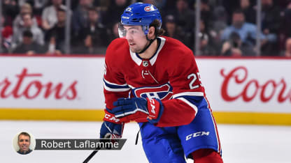 Ryan Poehling badge laflamme