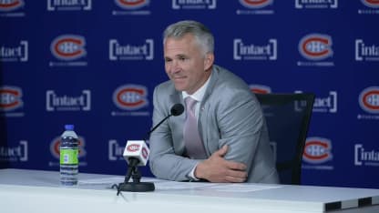 Après-match c. PIT : St-Louis