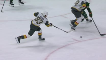 VGK@MIN: Dorofeyev scores PPG against Filip Gustavsson