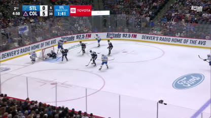 STL@COL: Blackwood with a great save against Jordan Kyrou