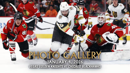 PHOTO GALLERY | Vegas Golden Knights at Chicago Blackhawks | Jan. 4, 2026