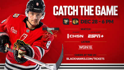 PREVIEW: Blackhawks Return Home to Complete Back-to-Back Against Penguins