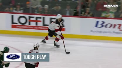 NJD@MIN: Bratt scores goal against Jesper Wallstedt