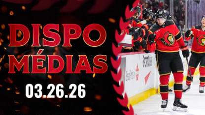 Drake Batherson dispo médias après le match contre PIT