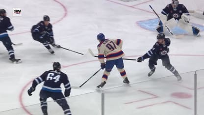 WPG@EDM: Nugent-Hopkins scores goal against Eric Comrie