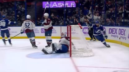 COL@TBL: Glendening scores goal against Alexandar Georgiev