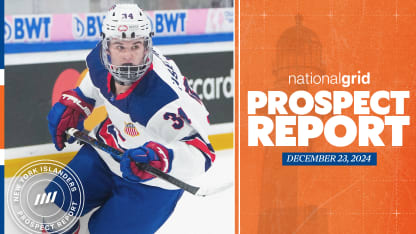 Islanders Prospect Report: Dec. 23, 2024