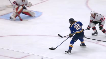 Saad pins it in five-hole