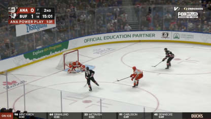 ANA@BUF: Dostal with a great save against Alex Tuch