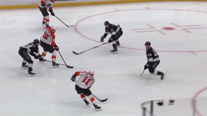 PHI@LAK: Konecny scores goal against Darcy Kuemper