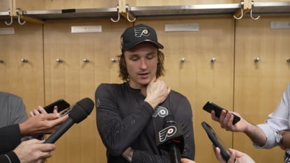12/20 PHI @ NYR Postgame: Trevor Zegras