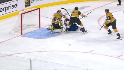 COL@VGK: Samsonov with a great save