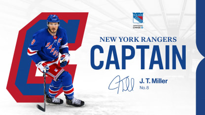 Rangers Name J.T. Miller 29th Captain In Franchise History
