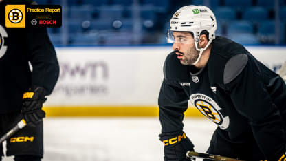 Practice Report: Bruins Working to ‘Get Back to Our Structure’