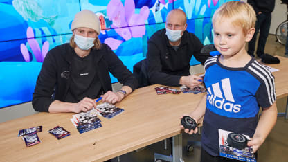 Laine Korpisalo CBJ hospital visit