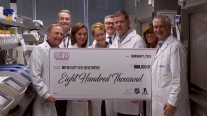 Hockey Fights Cancer grant to fund research