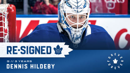 Maple Leafs Sign Goaltender Dennis Hildeby | Pro Hockey News