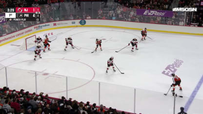 NJD@PHI: Allen with a great save against Noah Cates