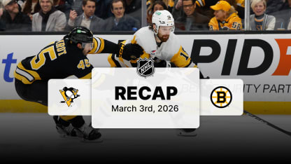 PIT at BOS | Recap