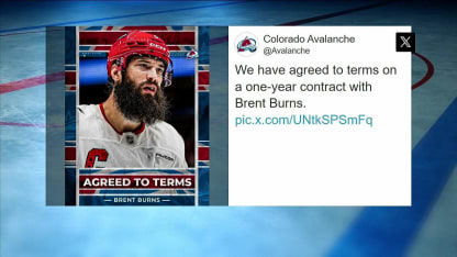 NHL Tonight: Burns signs 1-year deal with Colorado