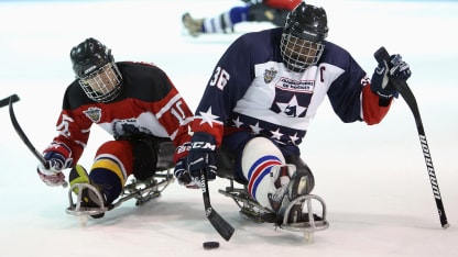 sled hockey Canada USA