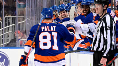 Palat nets first nets PPG in first game with Islanders
