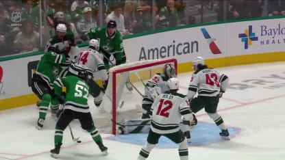 MIN@DAL: Johnston scores goal against Filip Gustavsson