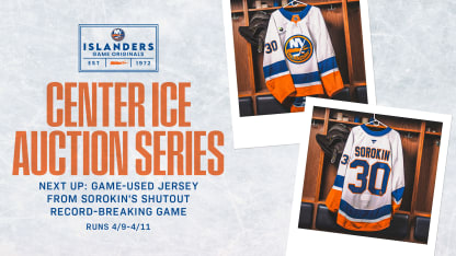 Ilya Sorokin Jersey Auction