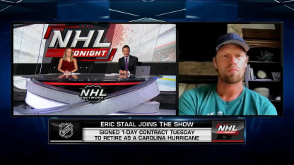 Eric Staal on retiring as a Hurricane