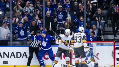 Tavares flips in a backhand