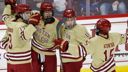 1-26 Boston College players beanpot