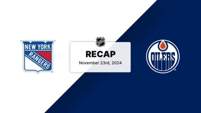 NYR at EDM | Recap