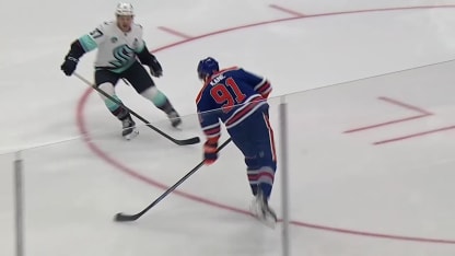 Kane scores with nice shot