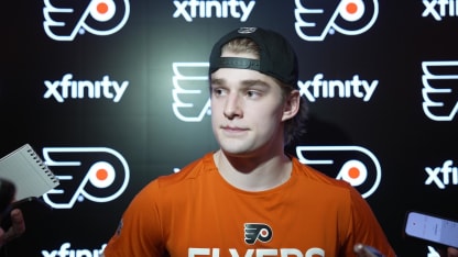 3/14 PHI vs. CBJ Postgame: Denver Barkey