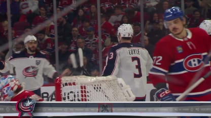 Coyle's 20th goal of season