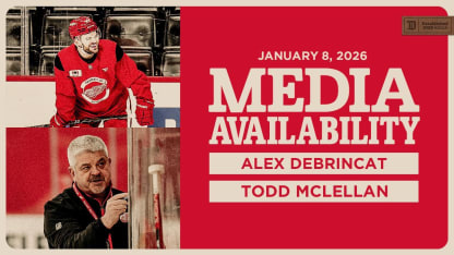 Alex DeBrincat, Todd McLellan Media | Jan. 8, 2026