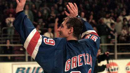 Gretzkyn jäähyväiset Madison Square Gardenissa