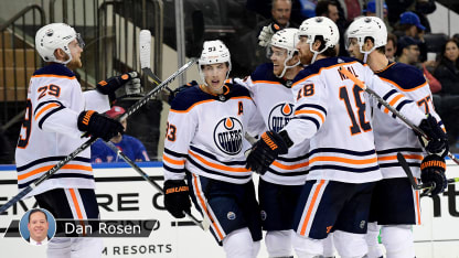Oilers Celebrate Rosen badge