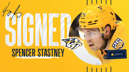 Predators Sign Spencer Stastney to Two-Year Contract