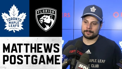 Auston Matthews | Post Game vs. Florida Panthers | January 6, 2026
