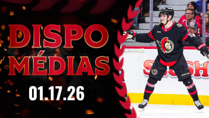 Tim Stützle dispo médias après le match contre MTL