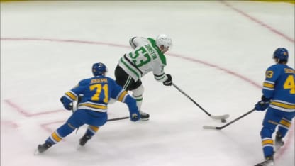 DAL@STL: Faksa scores goal against Joel Hofer