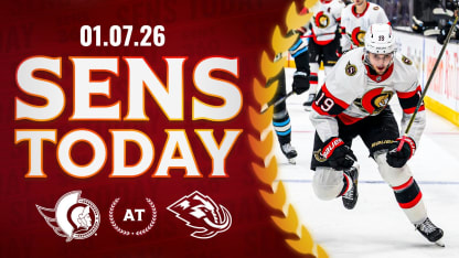 Sens Today: A New Look Top Line Against Utah