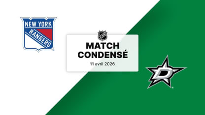 Match condensé : NYR @ DAL 11/04/2026