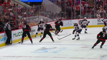 CBJ@CAR: Martinook scores goal against Elvis Merzlikins