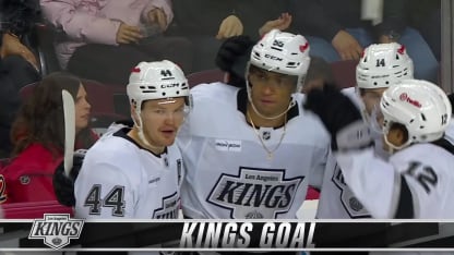 LAK@CGY: Byfield scores goal against Dustin Wolf