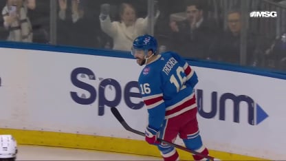 BUF@NYR: Trocheck scores goal against Colten Ellis