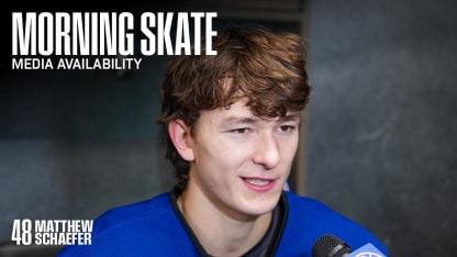 NYI at BOS 10/28: Matthew Schaefer